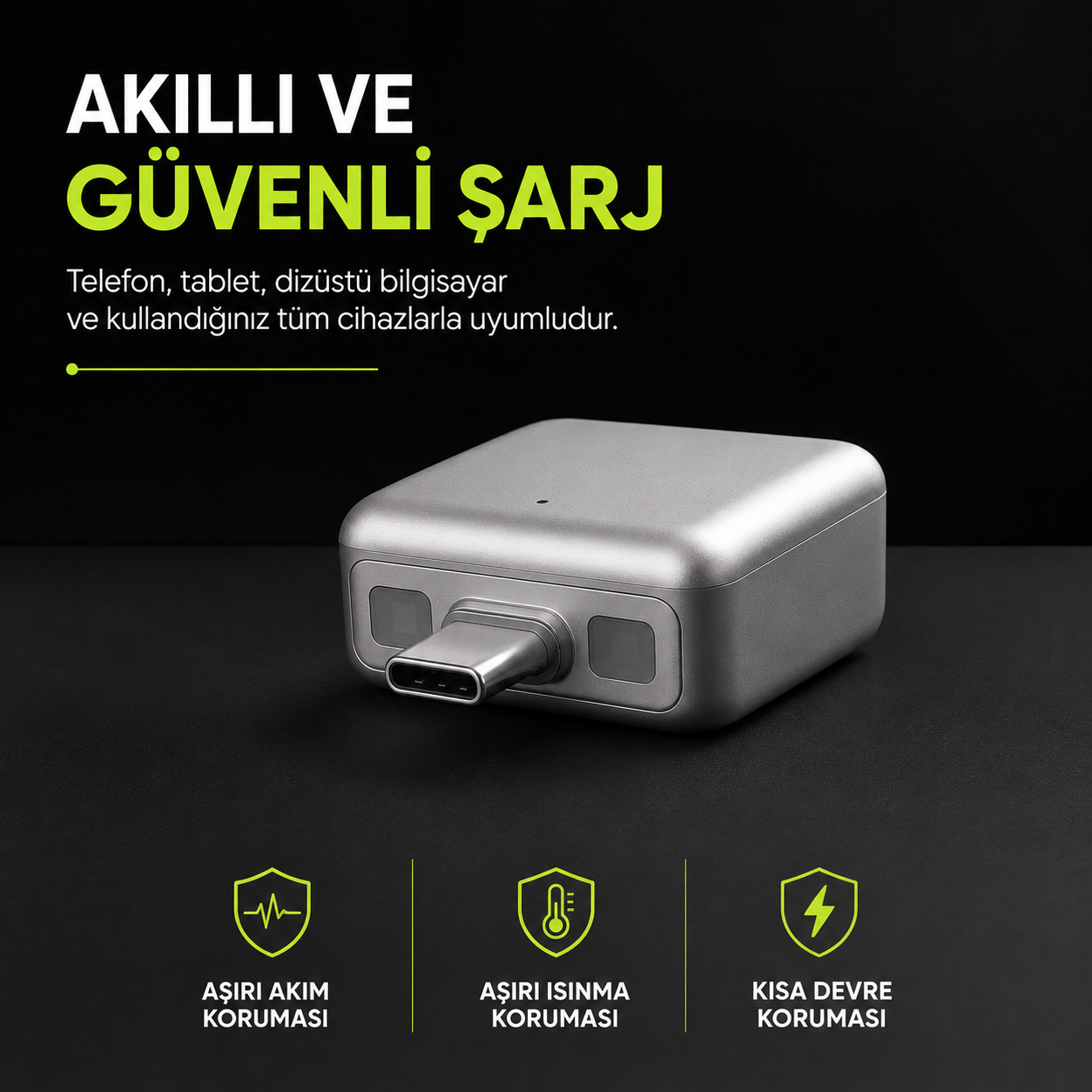 Nuven Akıllı Şarj Adaptörü