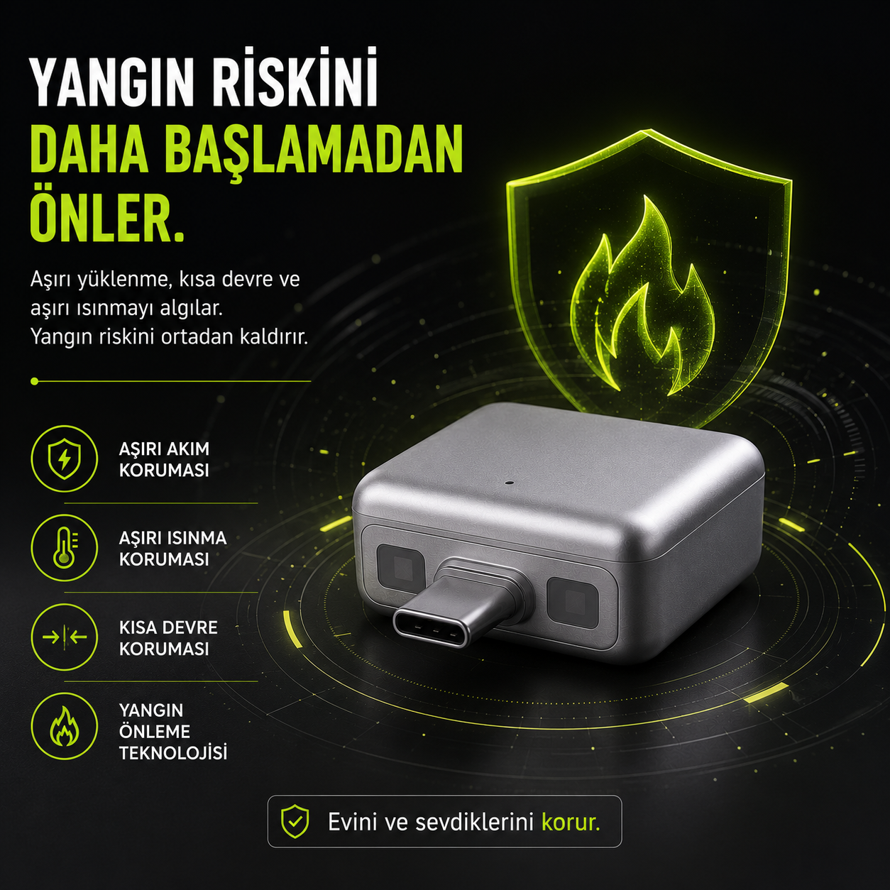 Nuven Akıllı Şarj Adaptörü