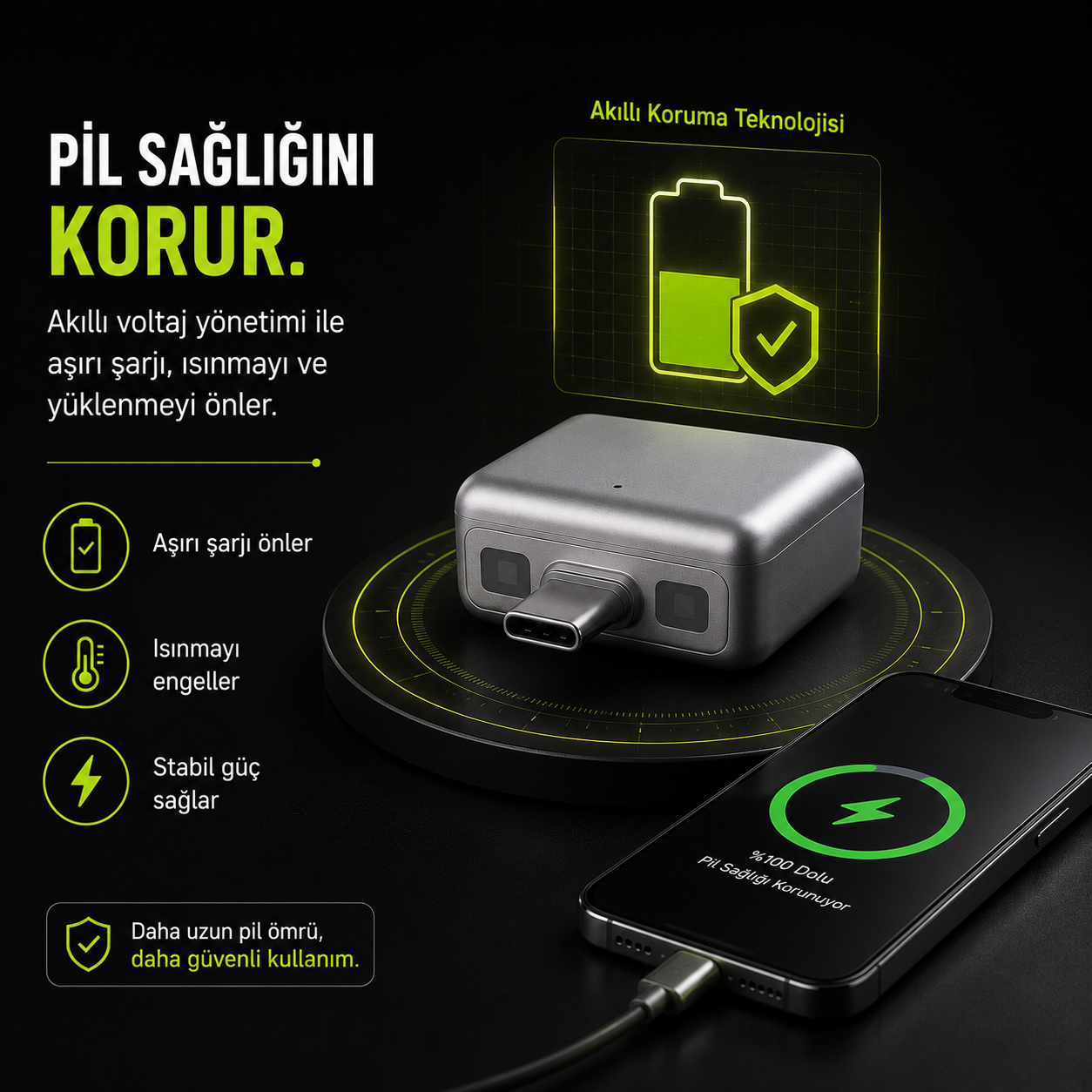 Nuven Akıllı Şarj Adaptörü